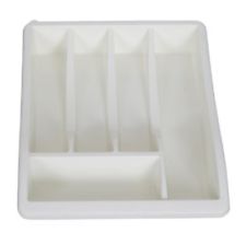 WHITEFURZE CREAM CUTLERY TRAY. H13108 \\\KD14877