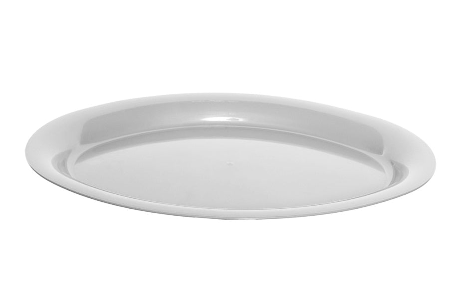 WHITEFURZE OVAL WHITE PLATTER 53CM. H21084 \\\KD14891