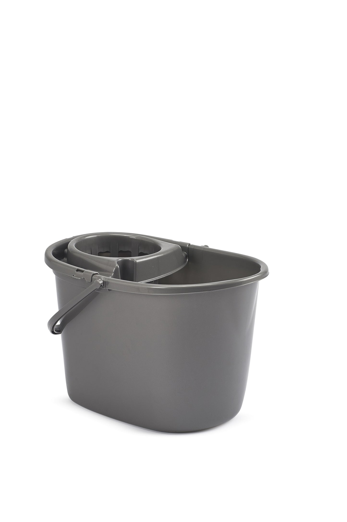WHITEFURZE SILVER DELUXE MOP BUCKET 15LTR. H33072 \\\KD14892