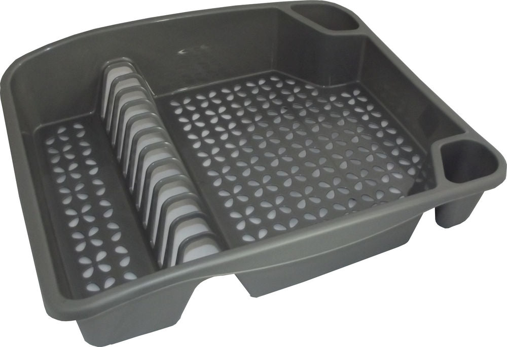 WHITEFURZE LARGE  DISH DRAINER - SILVER. H33LD2 \\\KD14896