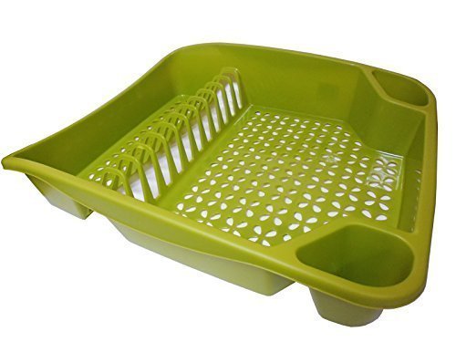 WHITEFURZE LARGE DISH DRAINER - GREEN. H33LD5 \\\KD14897
