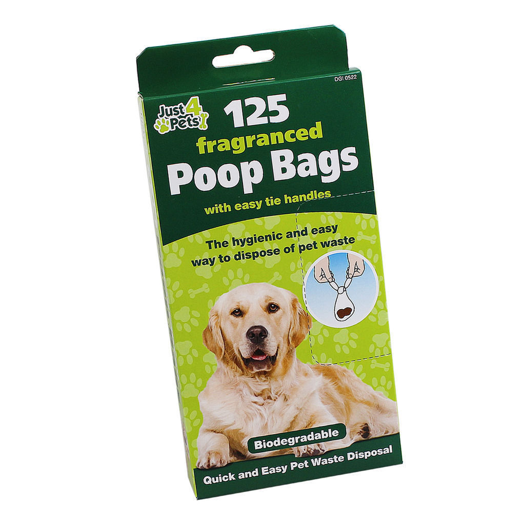 125 PACK SCENTED DOGGY POO BAG. DGI0522A \\\KD14923