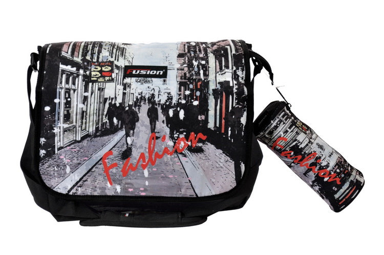 MESSENGER BAG PENCIL CASE FUSION STREET FASHION. FFA05 \\\KD14931