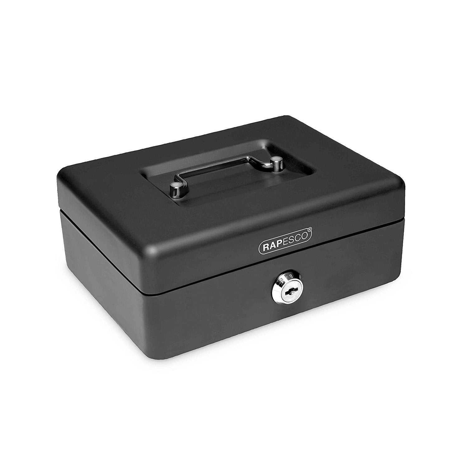RAPESCO BLACK CASH BOX 6 INCH / 15CM. ROPSB0006B1 \\\KD14976