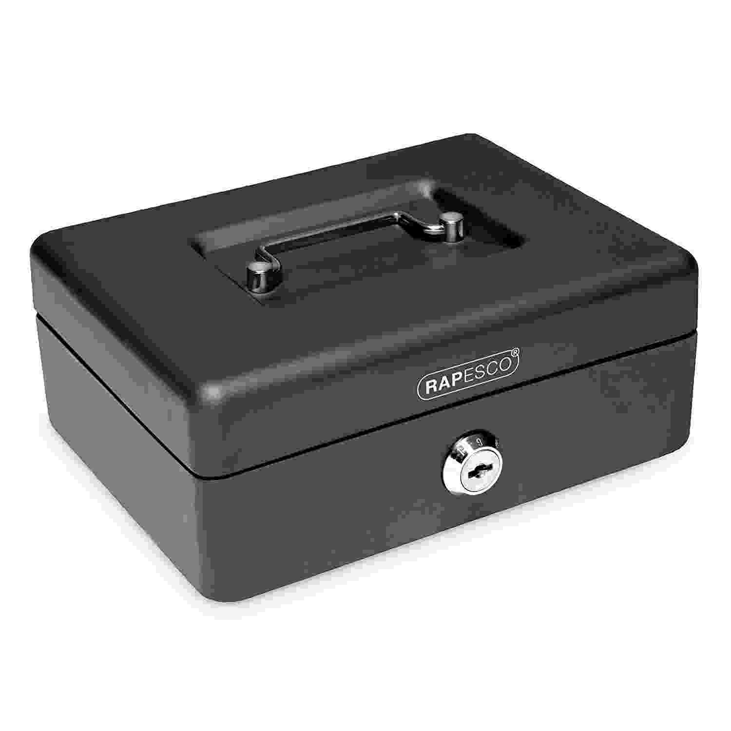 RAPESCO BLACK CASH BOX 30CM. ROPSB0012B1 \\\KD14979