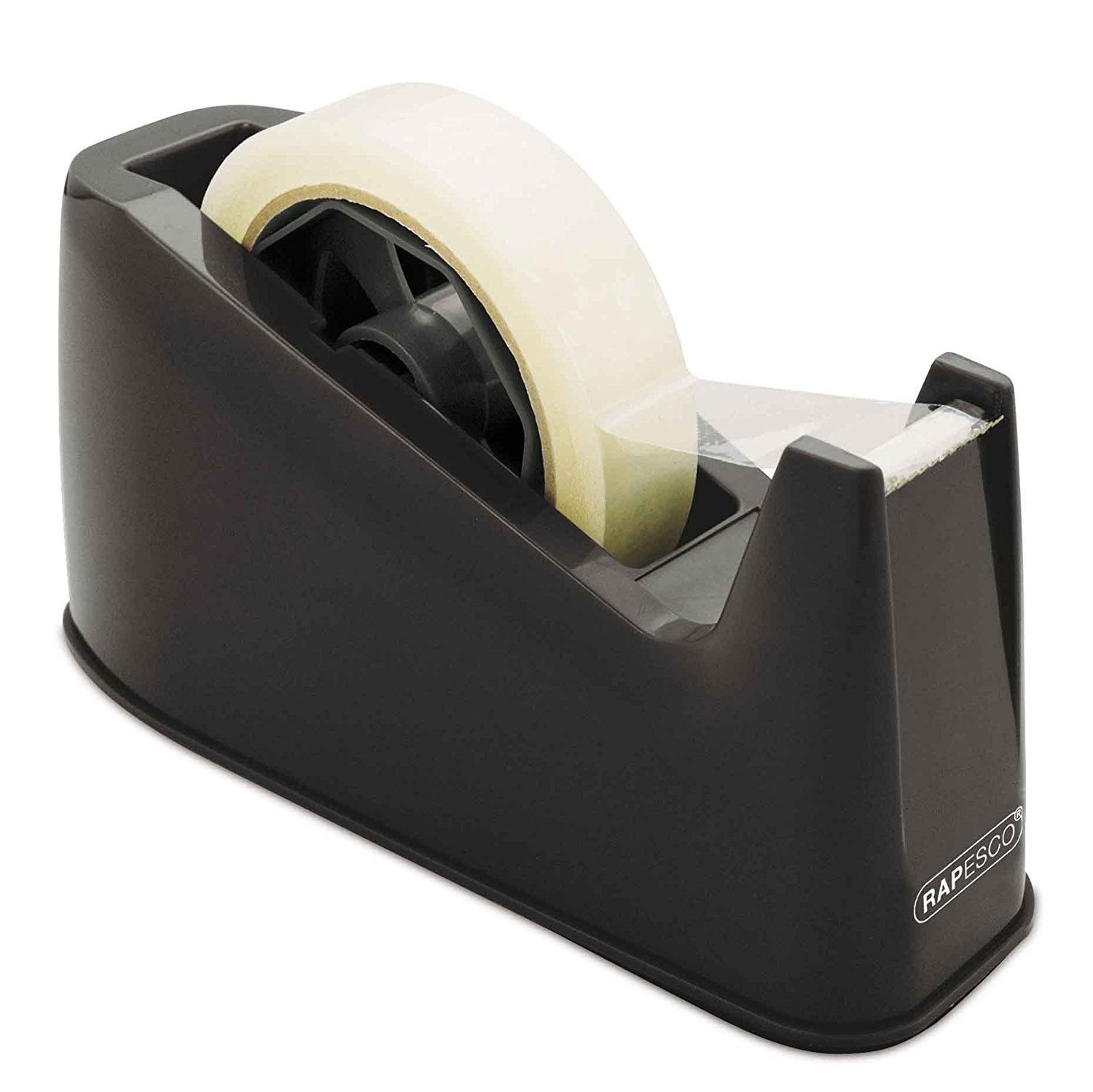 RAPESCO HEAVY DUTY BLACK TAPE DISPENSER. ROPRPTD500B \\\KD14980