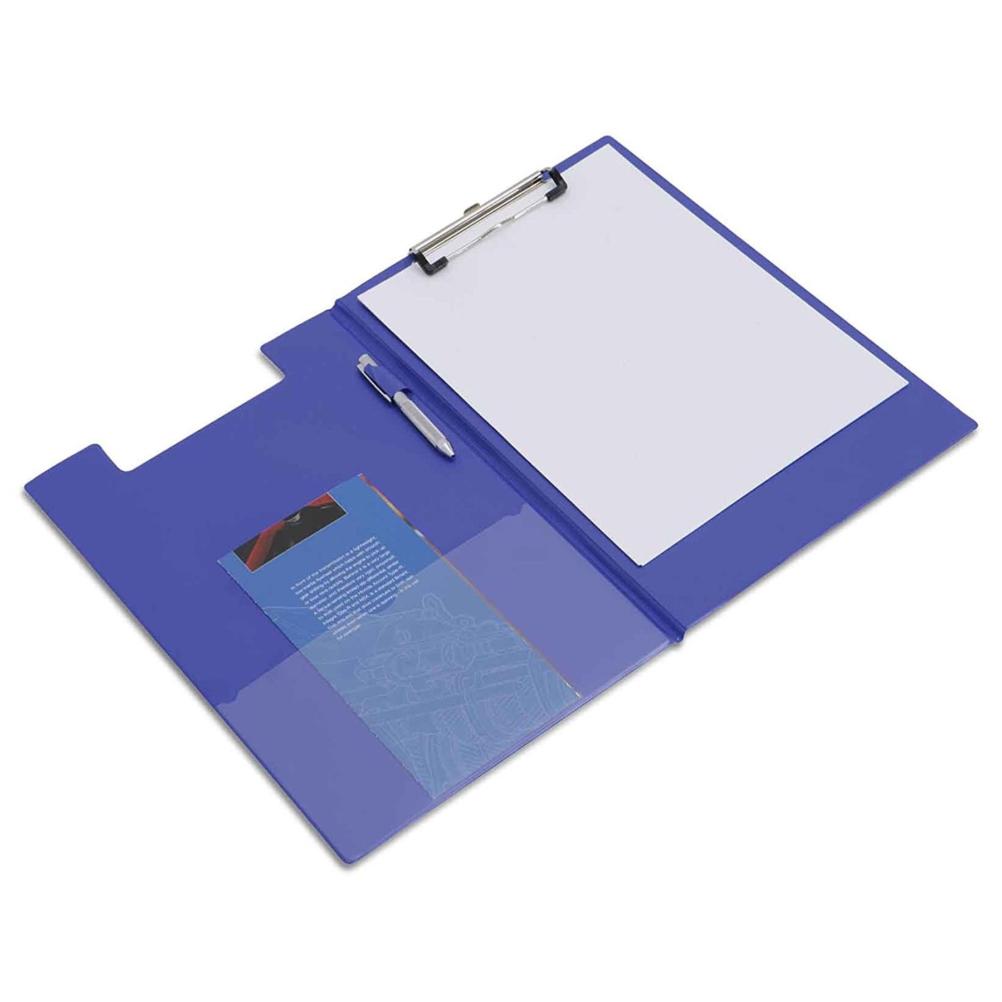 RAPESCO BLUE FOLDOVER CLIP BOARD. ROPVFDCB0L3 \\\KD14986