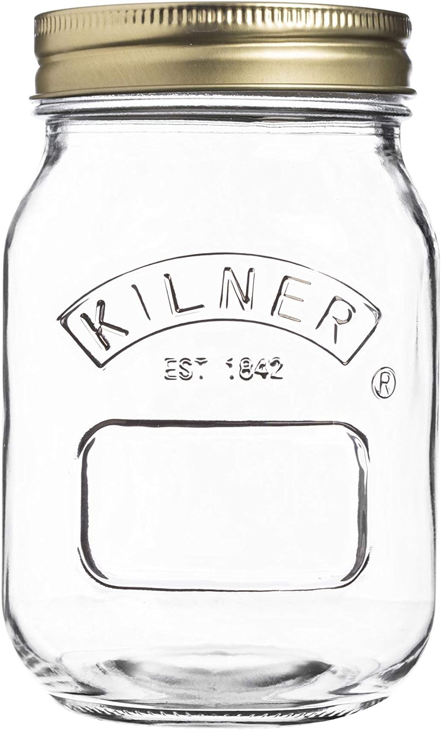 KILNER TRANSPARENT PRESERVE JAR 0.5 LITRE. 0025400 \\\KD14989