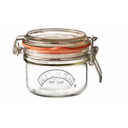 KILNER TRANSPARENT ROUND CLIP TOP JAR 125ML. 0025.496 \\\KD15002