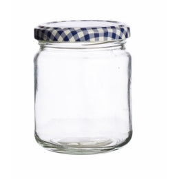 KILNER TRANSPARENT ROUND TWIST CLIP TOP JAR 228ML. 0025571 \\\KD15004