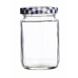 KILNER TRANSPARENT ROUND TWIST CLIP TOP JAR 93ML. 0025572 \\\KD15005