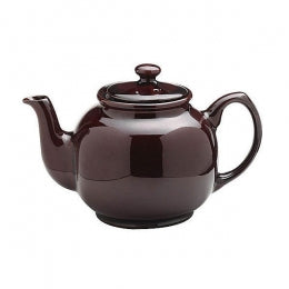 BROWN ROCKINGHAM 2 CUP TEAPOT. 0056715 \\\KD15030