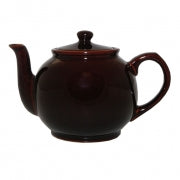 BROWN ROCKINGHAM 6 CUP TEAPOT. 0056718 \\\KD15032