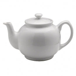 WHITE CLASSIC 10 CUP TEAPOT. 0056722 \\\KD15035