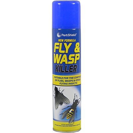 PEST SHEILD FLY WASP AND FLYING INSECT KILLER 300ML. PS0005A \\\KD15048