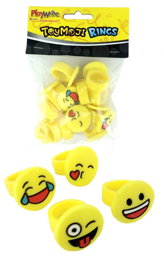 TOY MOJI SILICONE RINGS  12PCE BAG. PL385150 \\\KD15086