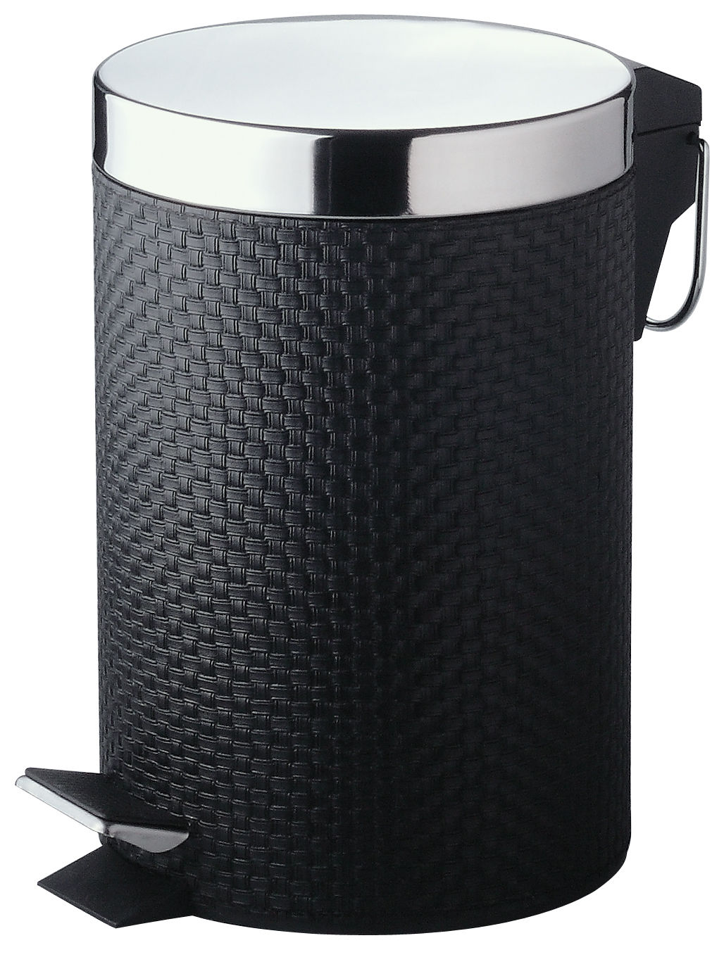 PVC PEDAL BIN BLACK 3 LITRE. BA2002BK \\\KD15098