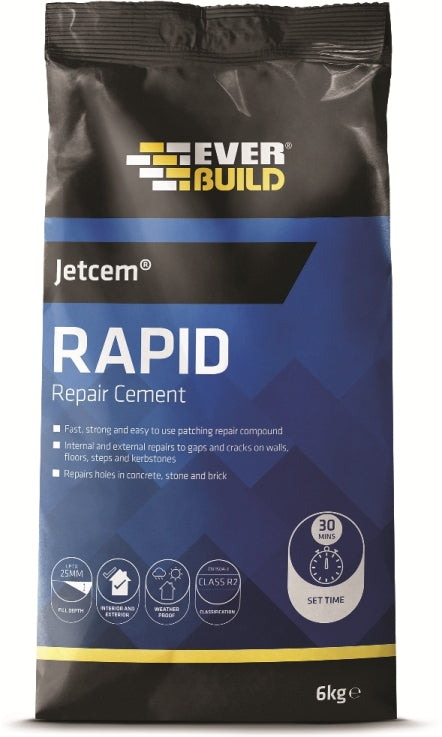 EVERBUILD JETCEM RAPID SET CEMENT 6KG. JETCEM6 \\\KD15112