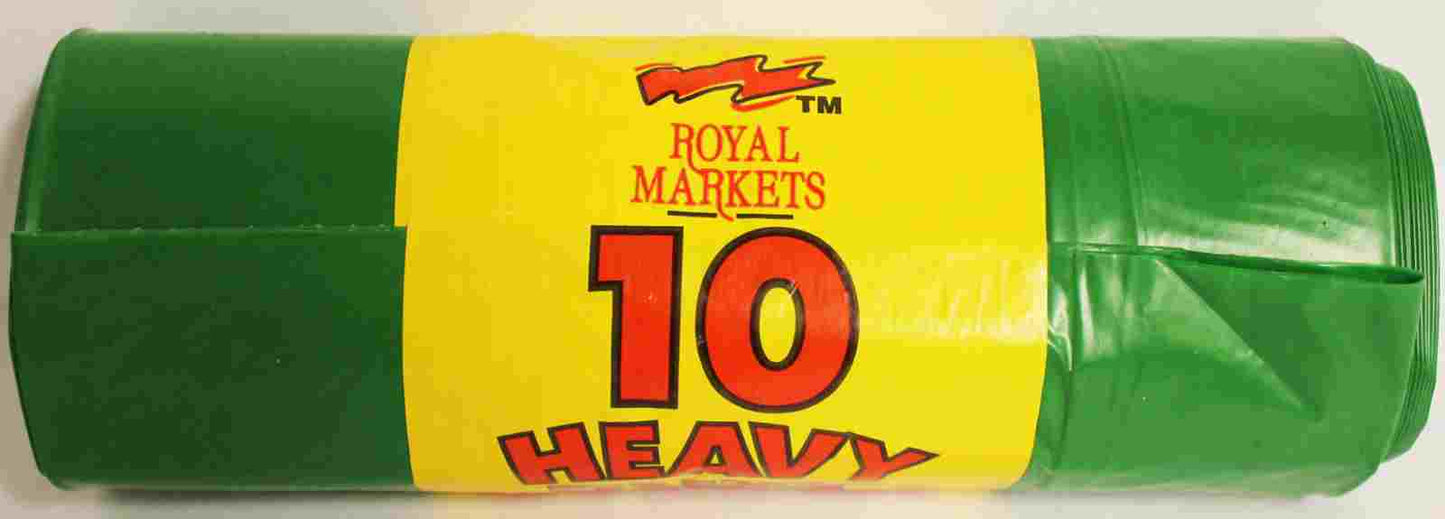 ROYAL MARKET GREEN GARDEN SACKS ROLL10. GRS \\\KD15114