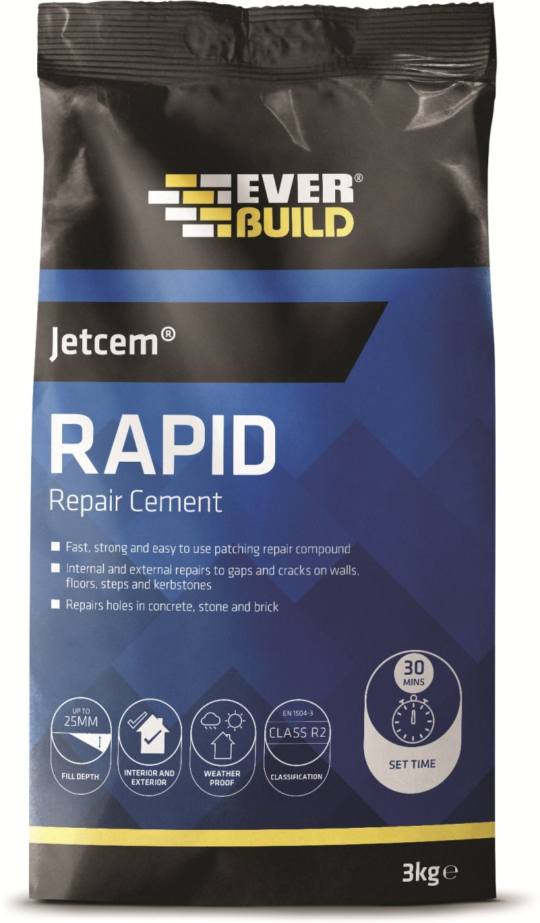 EVERBUILD JETCEM RAPID SETTING CEMENT 3/KG. 620460 \\\KD15123