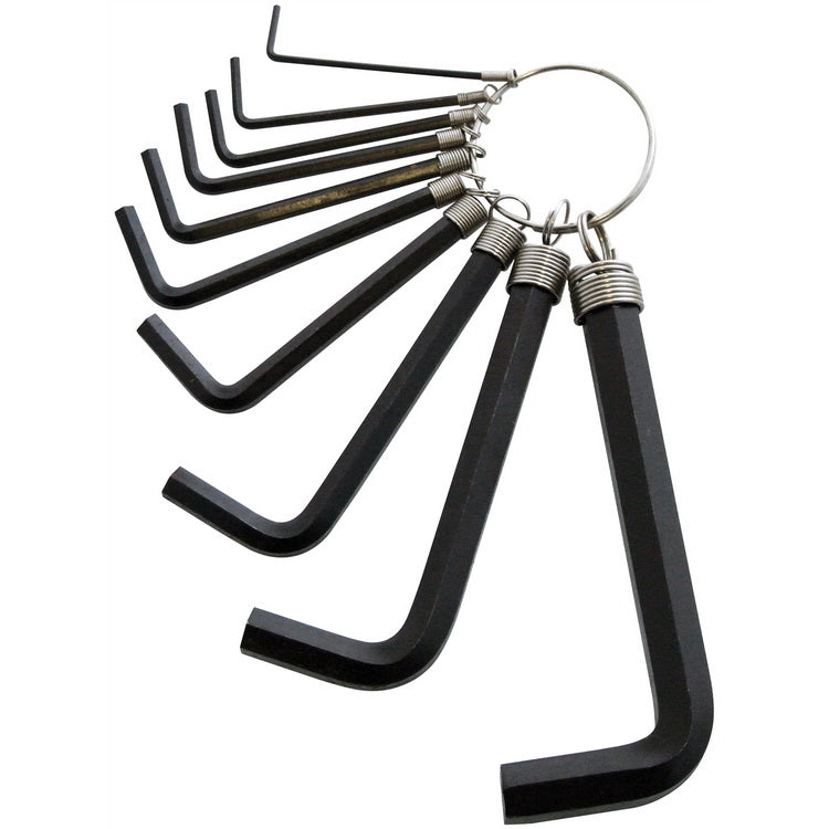 AMTECH HEX KEY SET WITH KEYRING 10/PK. I8750C \\\KD15154