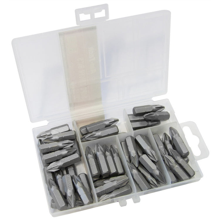 AMTECH 50PC NO 2 POZI DRIVER BIT SET. L2250 \\\KD15162