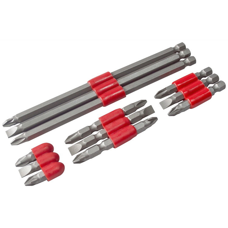 12PC ASSORTED POWER BIT SET. L2700 \\\KD15163