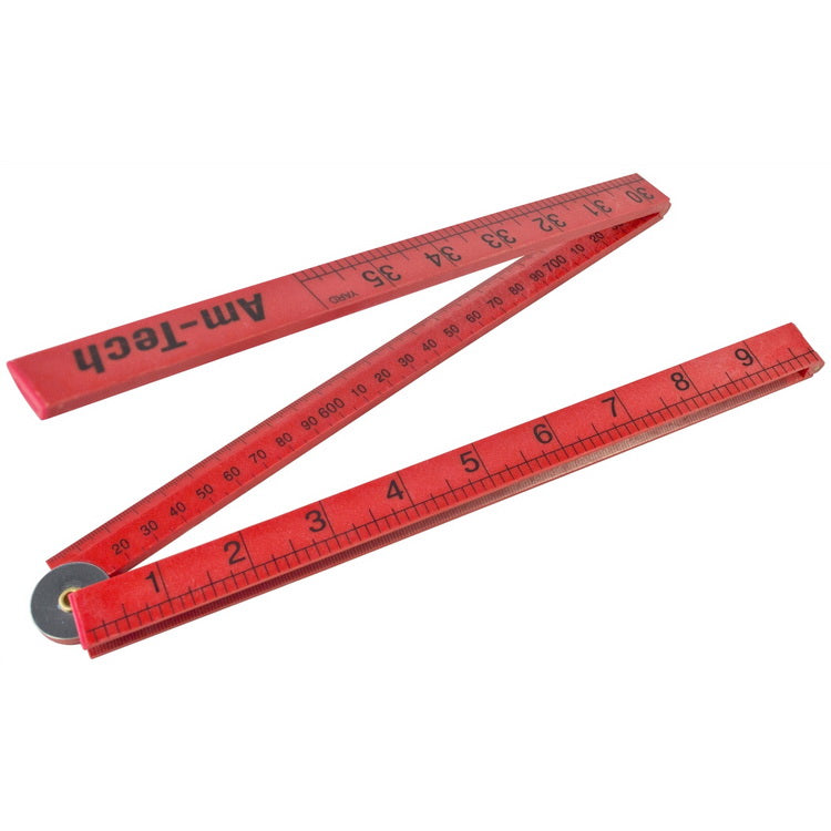 AMTECH FOLDING PLASTIC RULE 1M. P5185 \\\KD15180