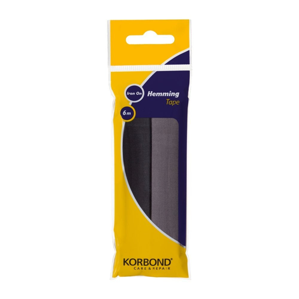 KORBOND HEMMING TAPE BLACK & GREY 6M. K110034 \\\KD15223
