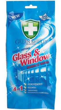 GREENSHIELD GLASS & WINDOWS WIPES 70/PK. 5060110220700 \\\KD15229