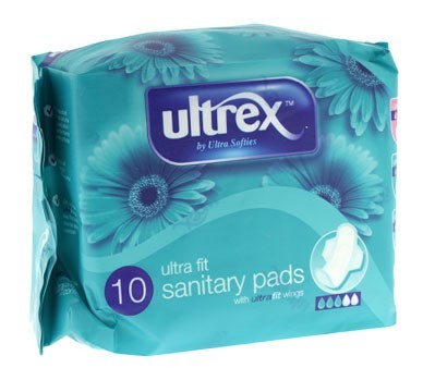 'ULTREX ULTRA FIT SANITARY PADS 10'S'||'. '||'5060110220106' \\\KD15238