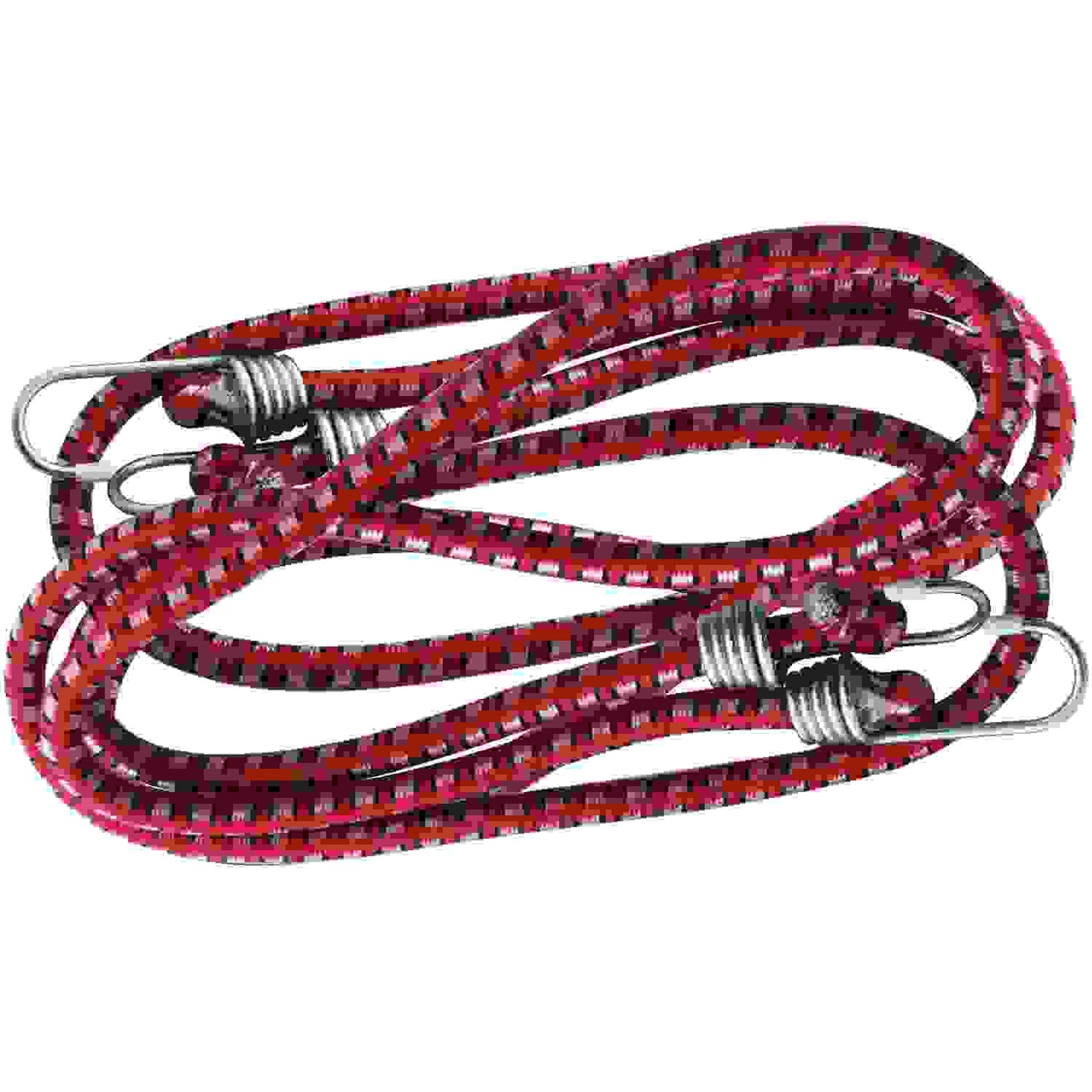 AMTECH 2 X 72 INCH BUNGEE STRAPS CODE & METAL HOOKS ELASTIC ROPE. S0654 \\\KD15260