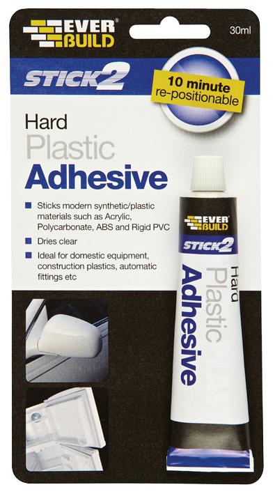 EVERBUILD STICK 2 HARD PLASTIC ADHESIVE 30ML. 482347 \\\KD15271