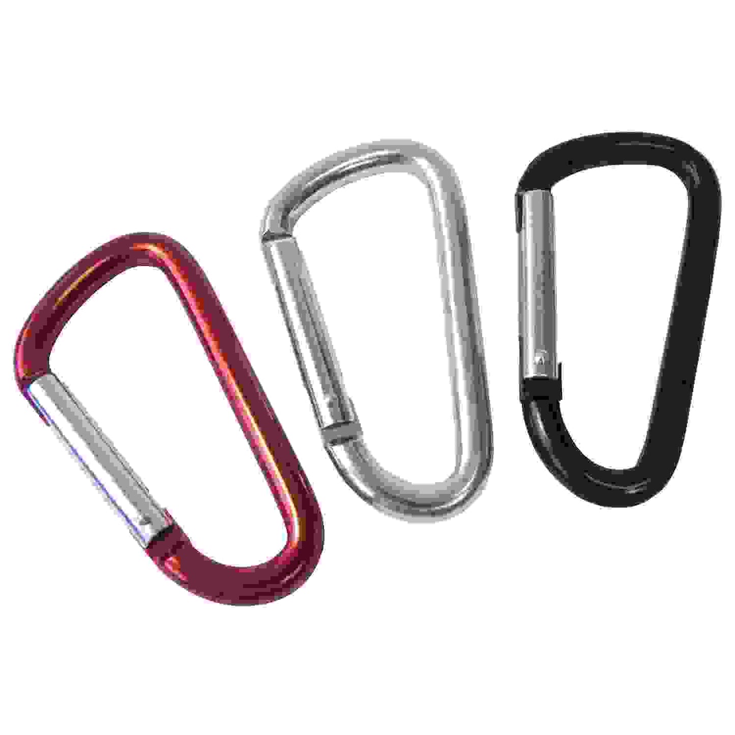AM-TECH 3PCS CARABINER SNAP HOOKS SET. S4320 \\\KD15278