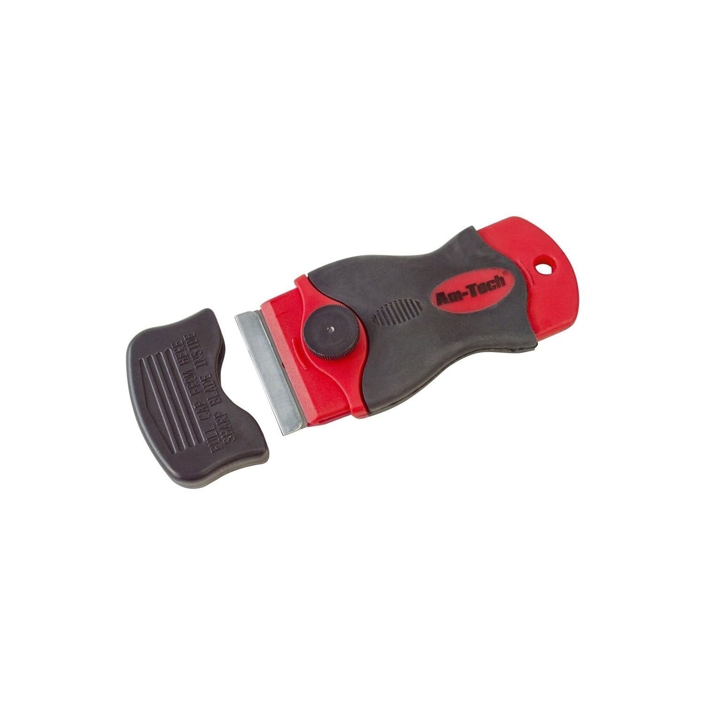 AM-TECH MINI SOFT GRIP SCRAPER WITH SAFETY GUARD. G0962 \\\KD15313