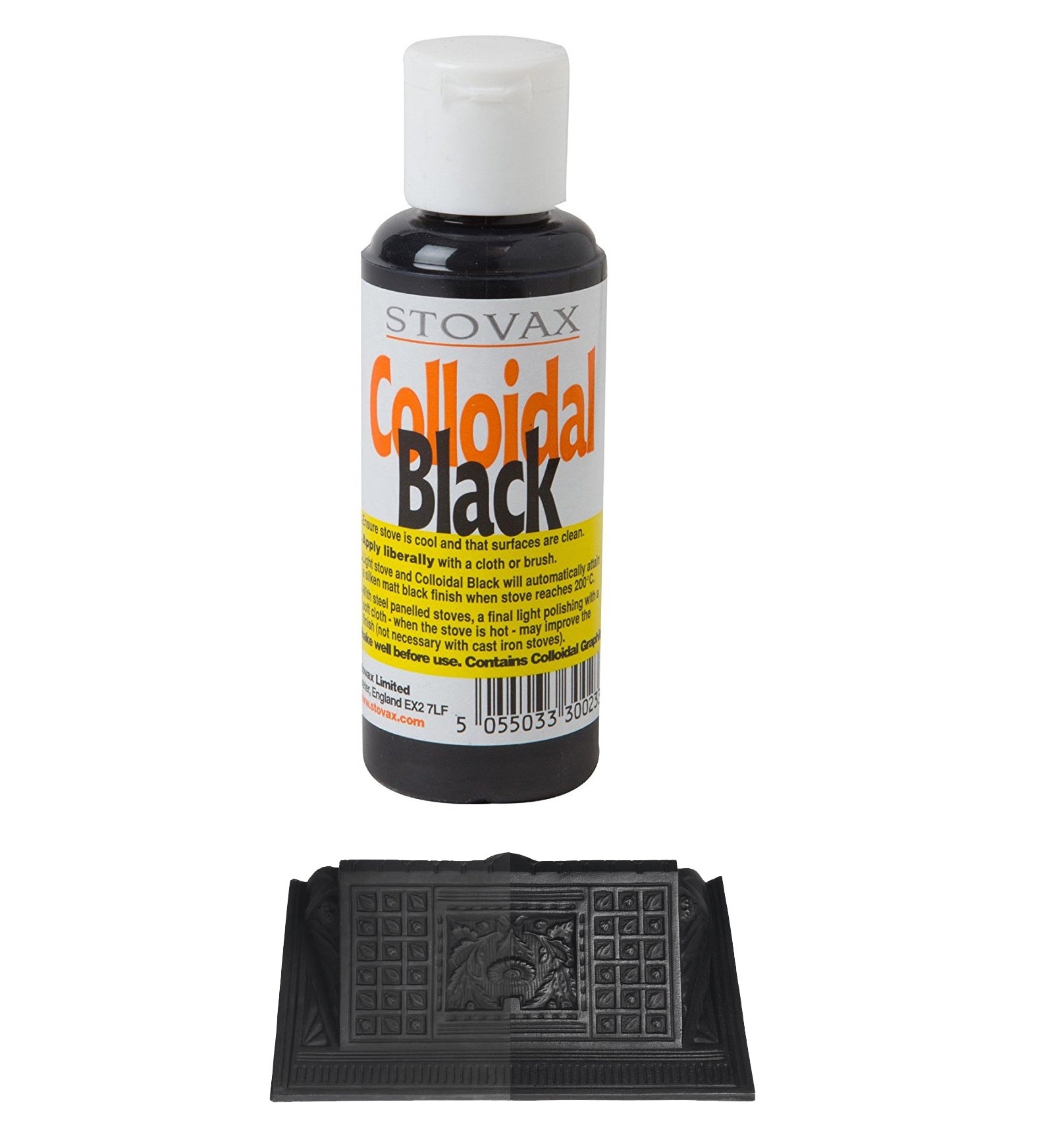 STOVAX COLLOIDAL BLACK STOVE DRESSING. W17000-6 \\\KD15344
