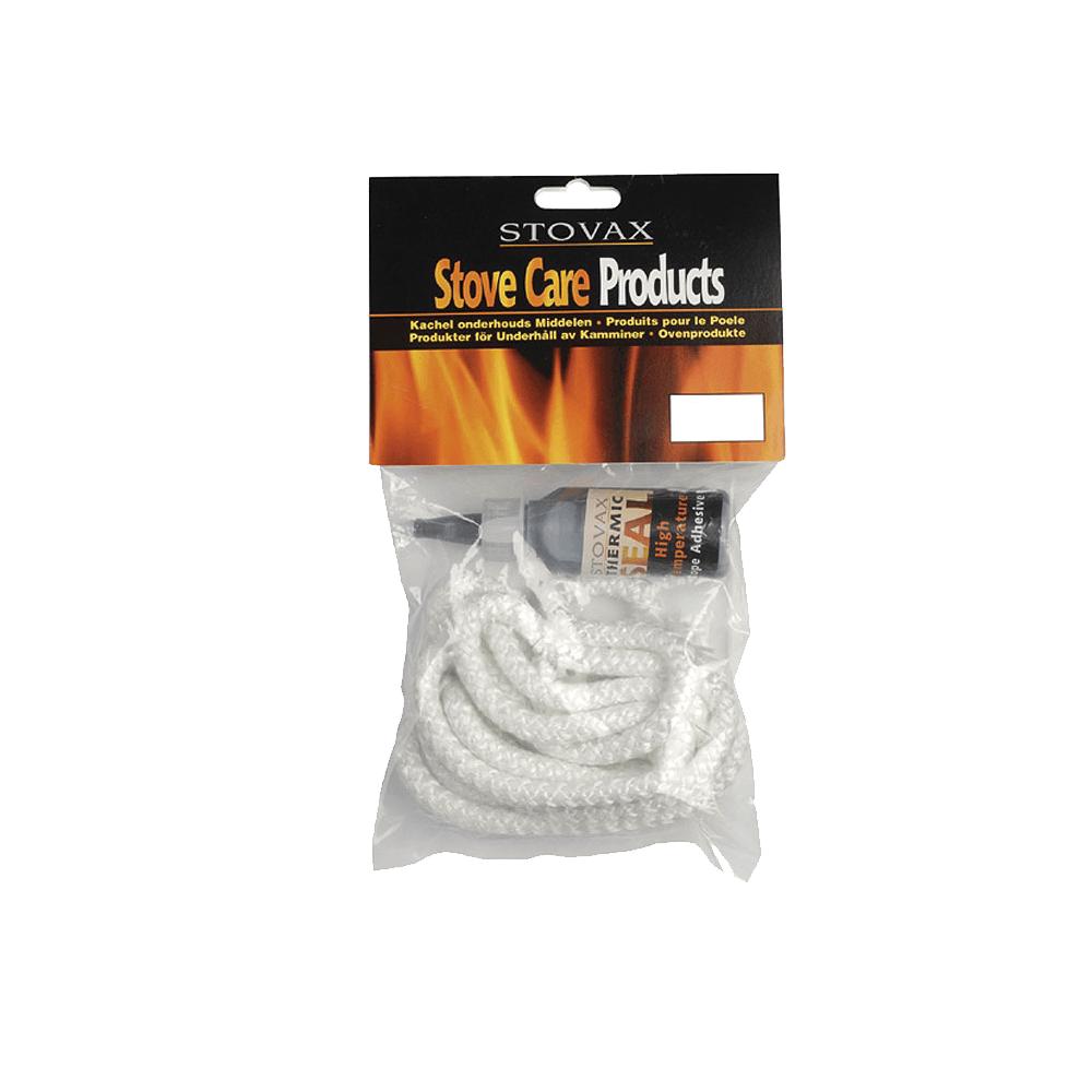 STOVAX  WHITE ROPE SEAL PACKS 8MM X 2.1M \\\KD15346