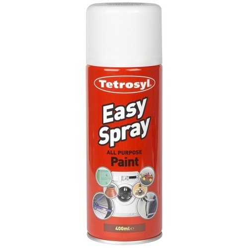 TETROSYL ALL PURPOSE EASY SPRAY PAINT-APPLIANCE  WHITE 400ML. EAW406 \\\KD15406