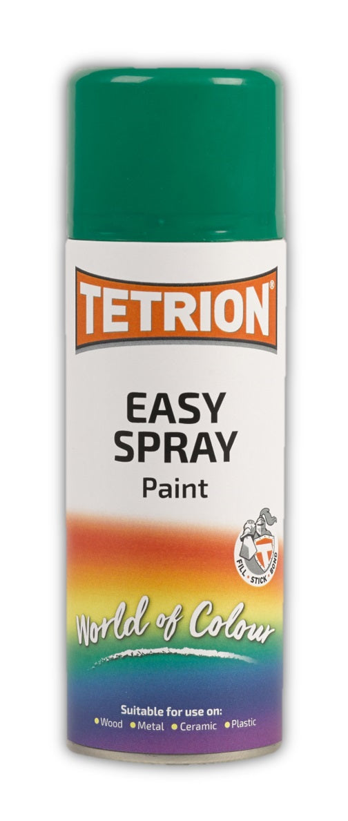 TETROSYL ALL PURPOSE EASY SPRAY PAINT MID GREEN 400ML. EMG406 \\\KD15419