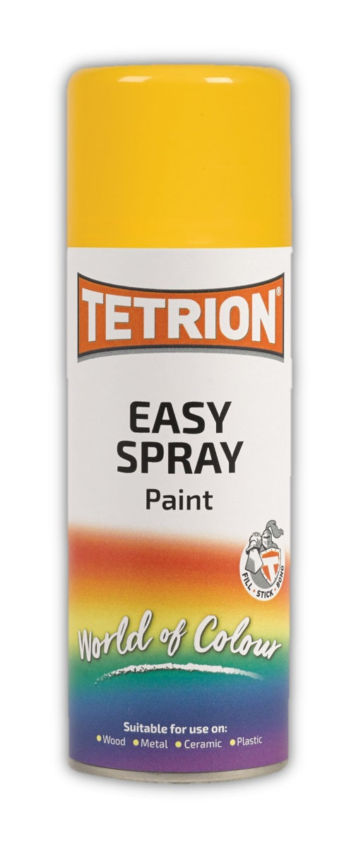 TETROSYL ALL PURPOSE EASY SPRAY PAINT YELLOW 400ML. EPY406 \\\KD15425