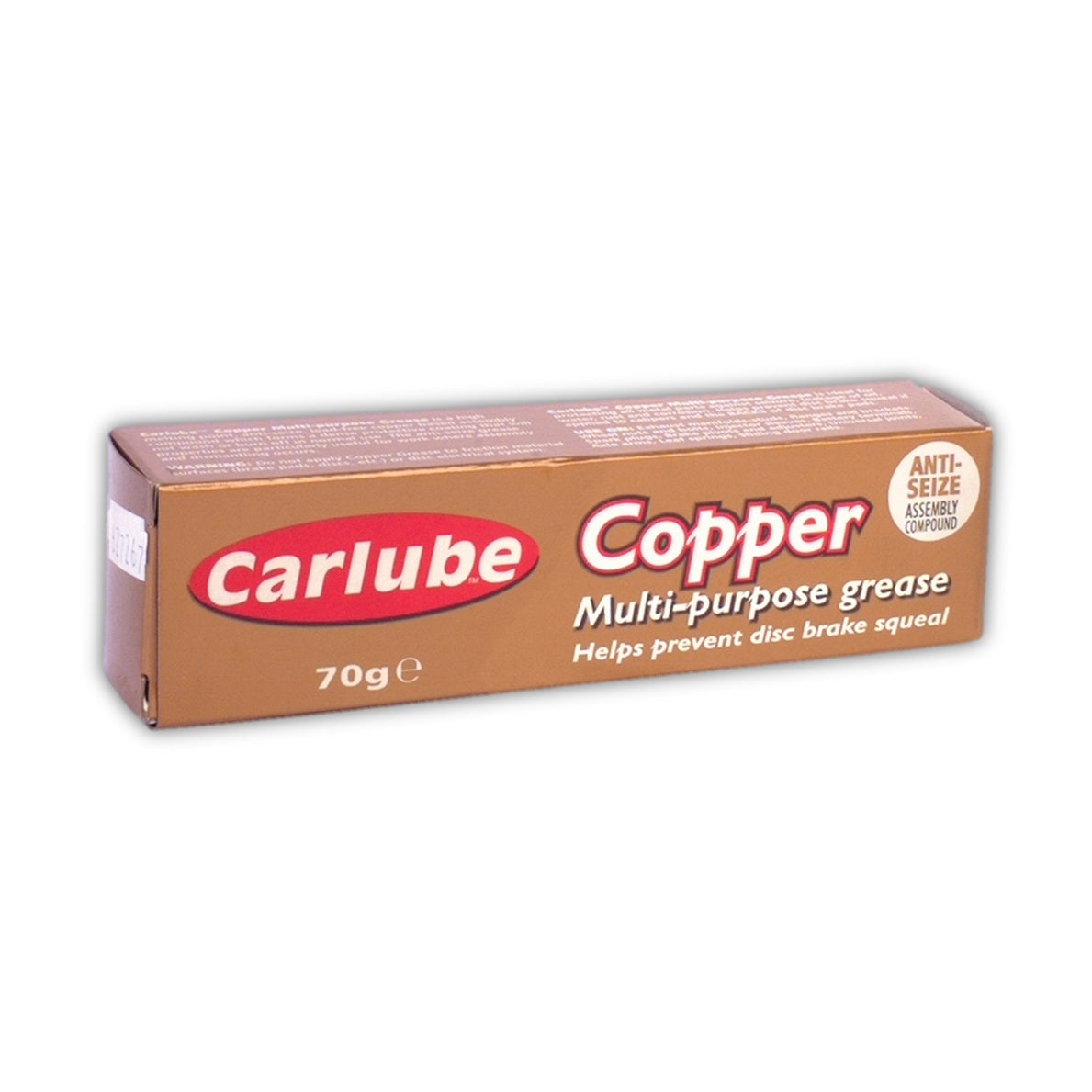 CARLUBE COPPER MULTI PURPOSE GREASE 70GM. XCG070 \\\KD15432
