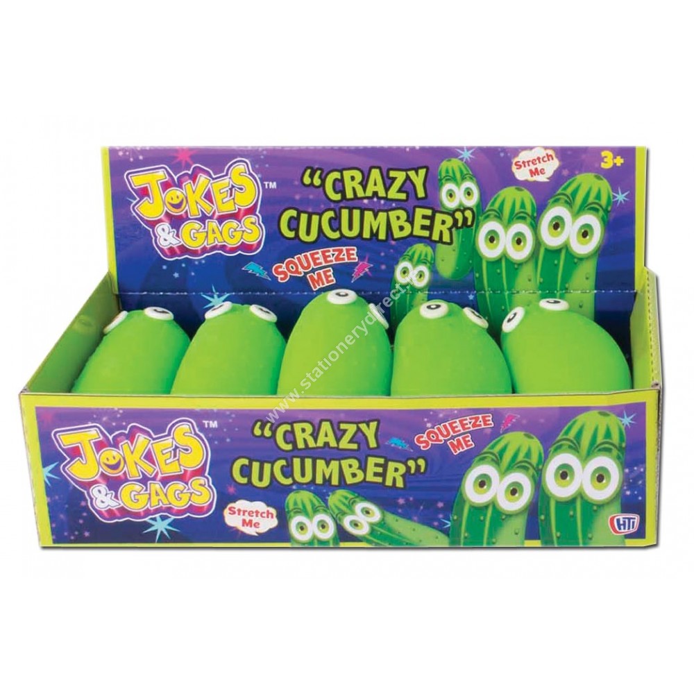JOKES & GAGS CRAZY CUCUMBER SQUEEZE ME. 1374136 \\\KD15457