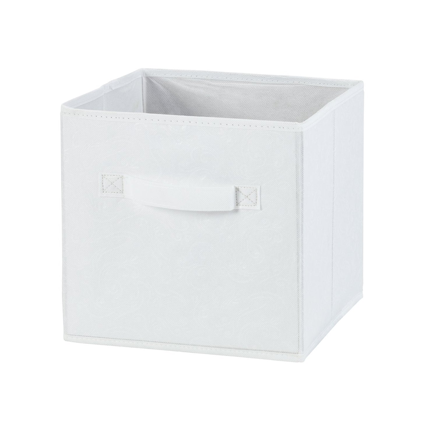 H & L RUSSEL EMBOSSED FOLDING STORAGE BOX SMALL 20X20X20CM. WS3693S \\\KD15467