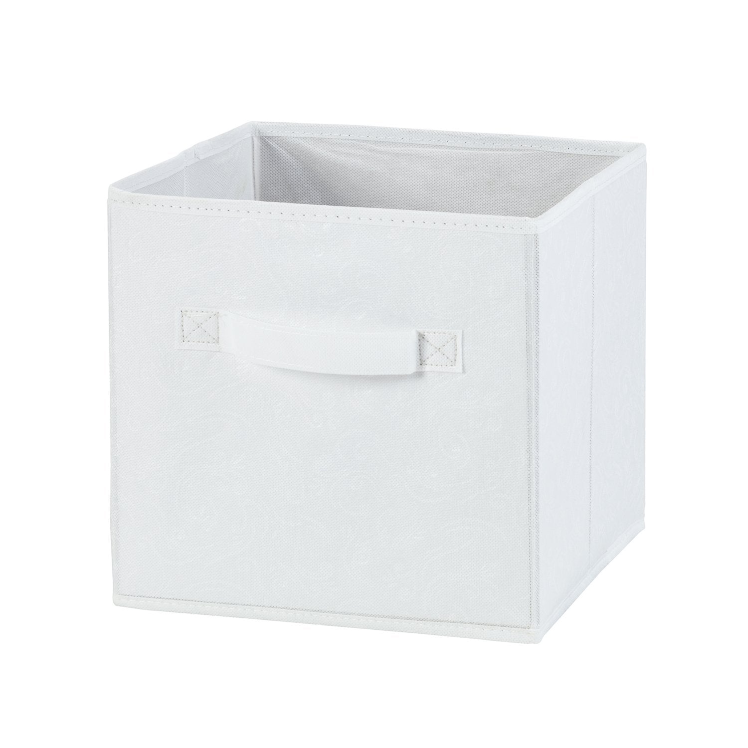 H & L RUSSEL EMBOSSED FOLDING STORAGE BOX SMALL 20X20X20CM. WS3693S \\\KD15467