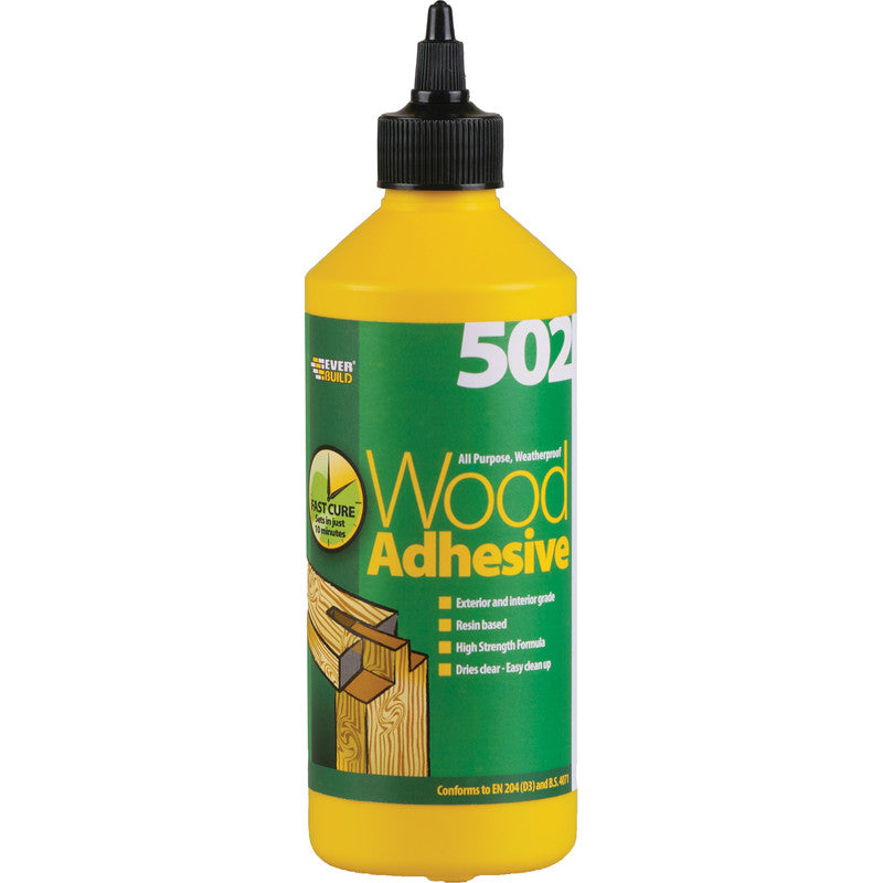 EVERBUILD 502 WOOD ADHESIVE 500ML. 482247 \\\KD15468