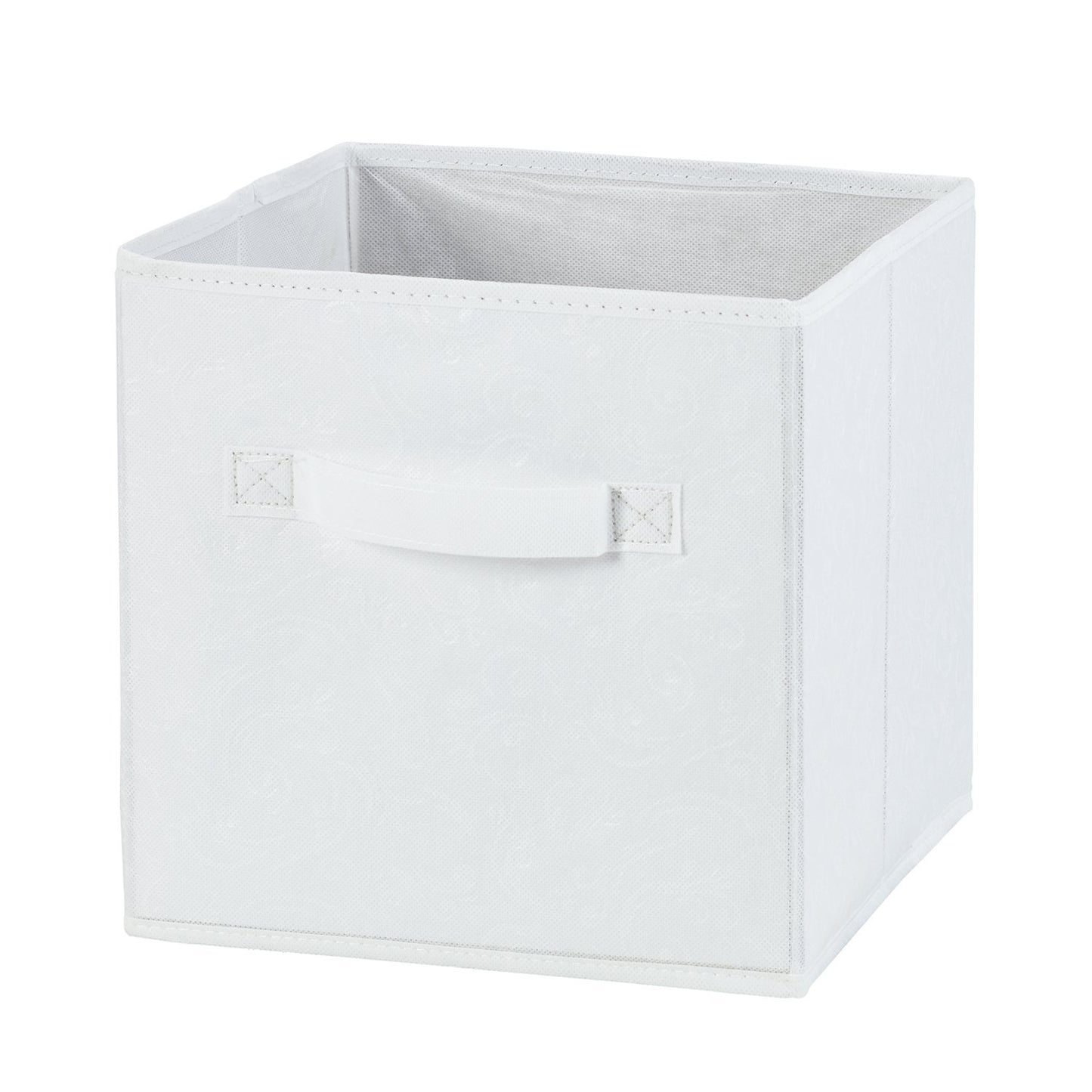 H & L RUSSEL EMBOSSED FOLDING STORAGE BOX MEDIUM 25X25X25CM. WS3693M \\\KD15469