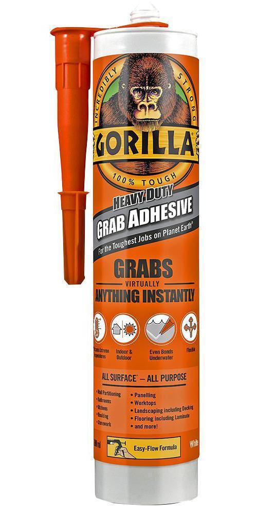 GORILLA GRAB ADHESIVE 290ML GRABS ANYTHING INSTANTLY. 2044001 \\\KD15482