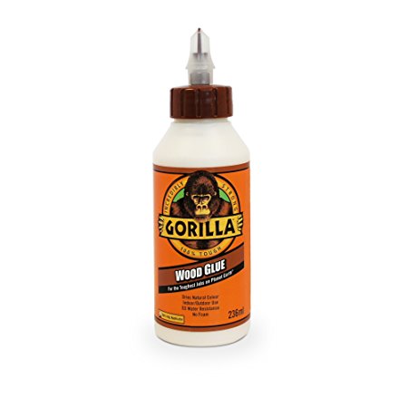 GORILLA WOOD GLUE 236ML FOR TOUGHEST JOB INDOOR/OUTDOOR. 5044803 \\\KD15491