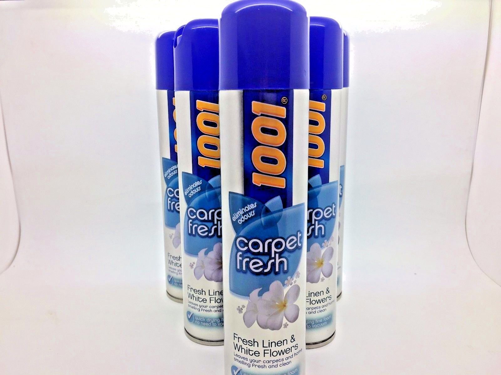 1001 CARPET FRESHNER 300ML FRESH LINEN & WHITE FLOWER. 1001NSF \\\KD15560