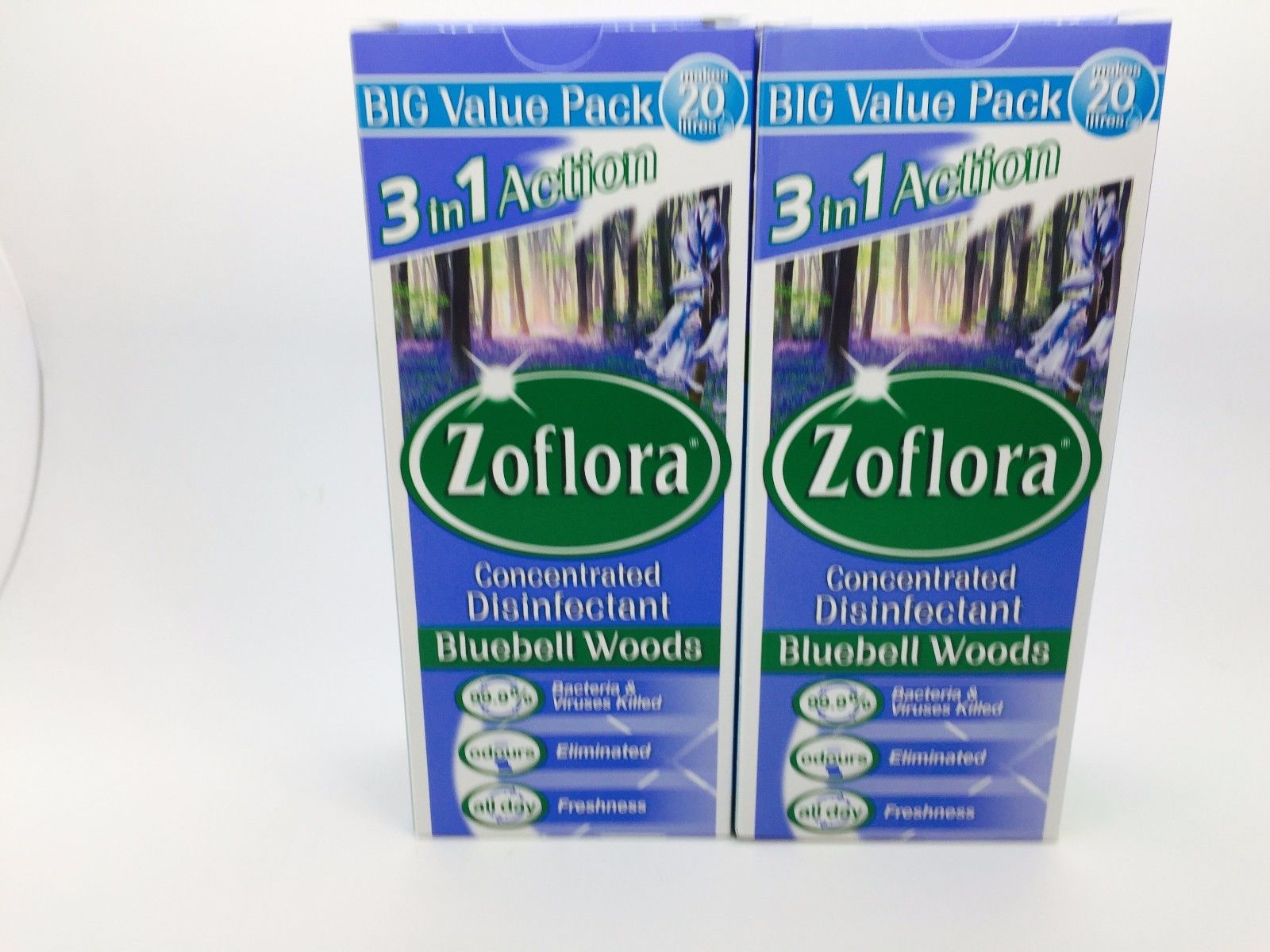 ZOFLORA 3 IN 1 DISINFECT CLEANER  500ML BLUEBELL WOODS \\\KD15577